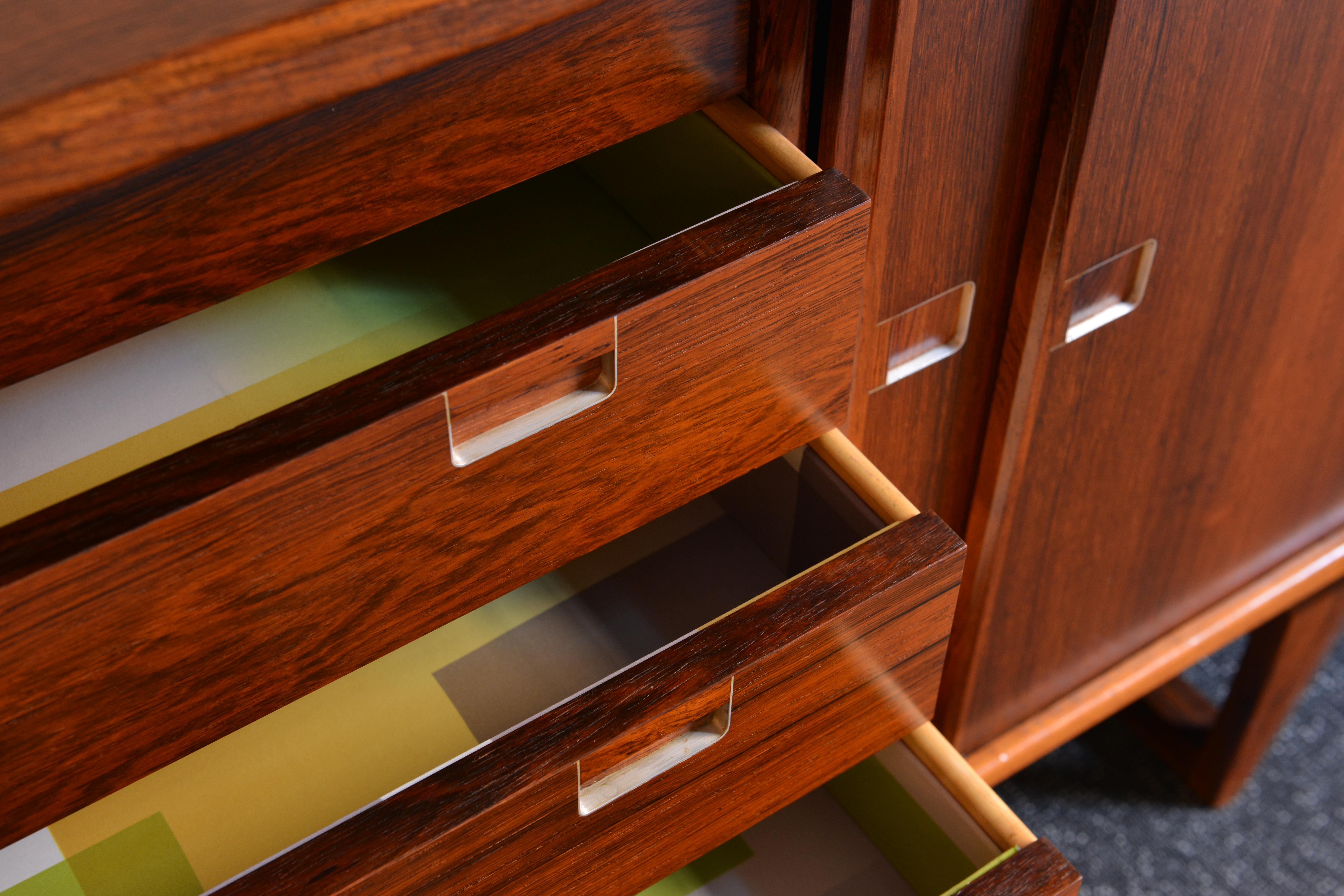 Danish Rosewood Sideboard, 1960s 1