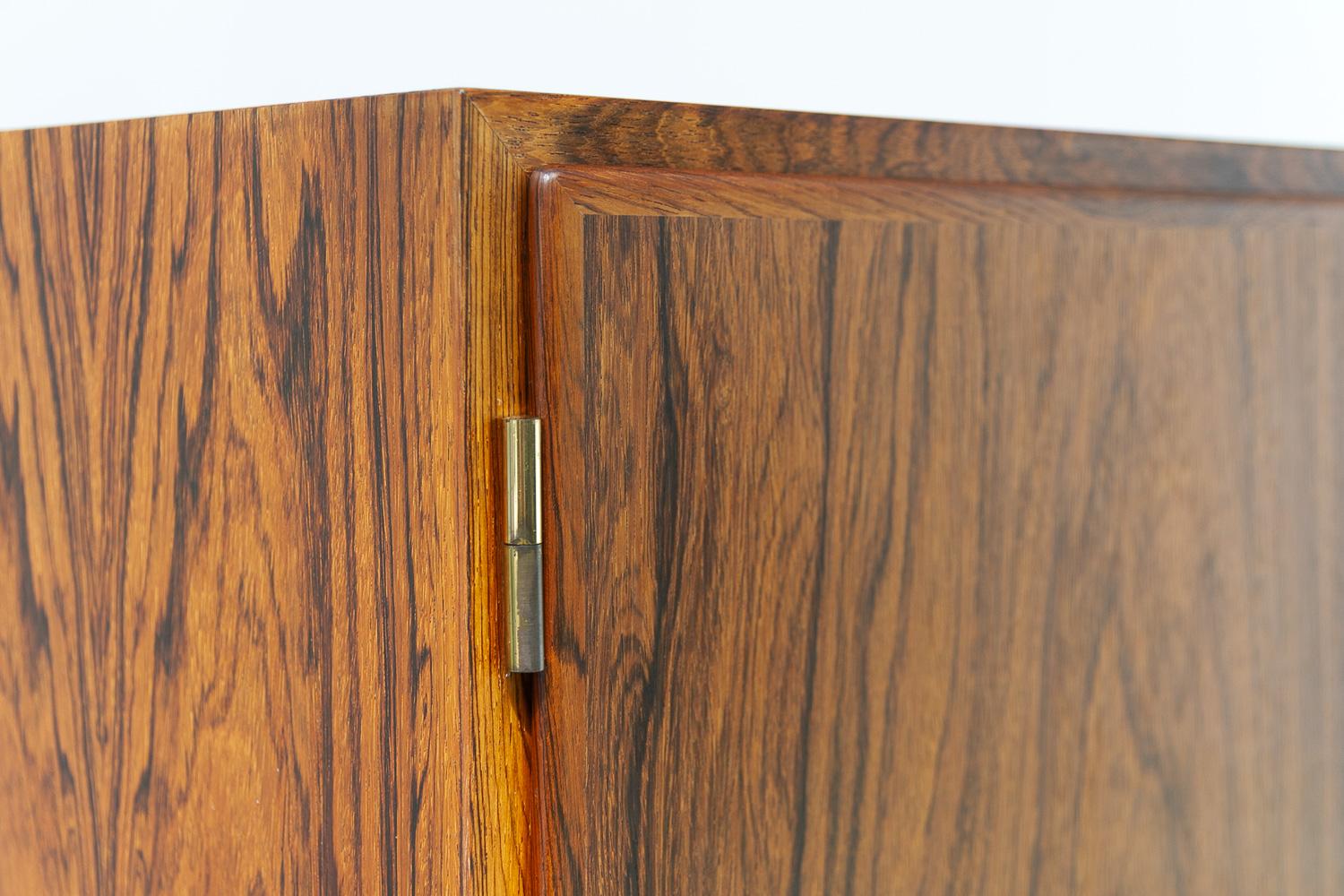 Danish Rosewood Sideboard by Carlo Jensen for Hundevad & Co, 1960s. For Sale 9
