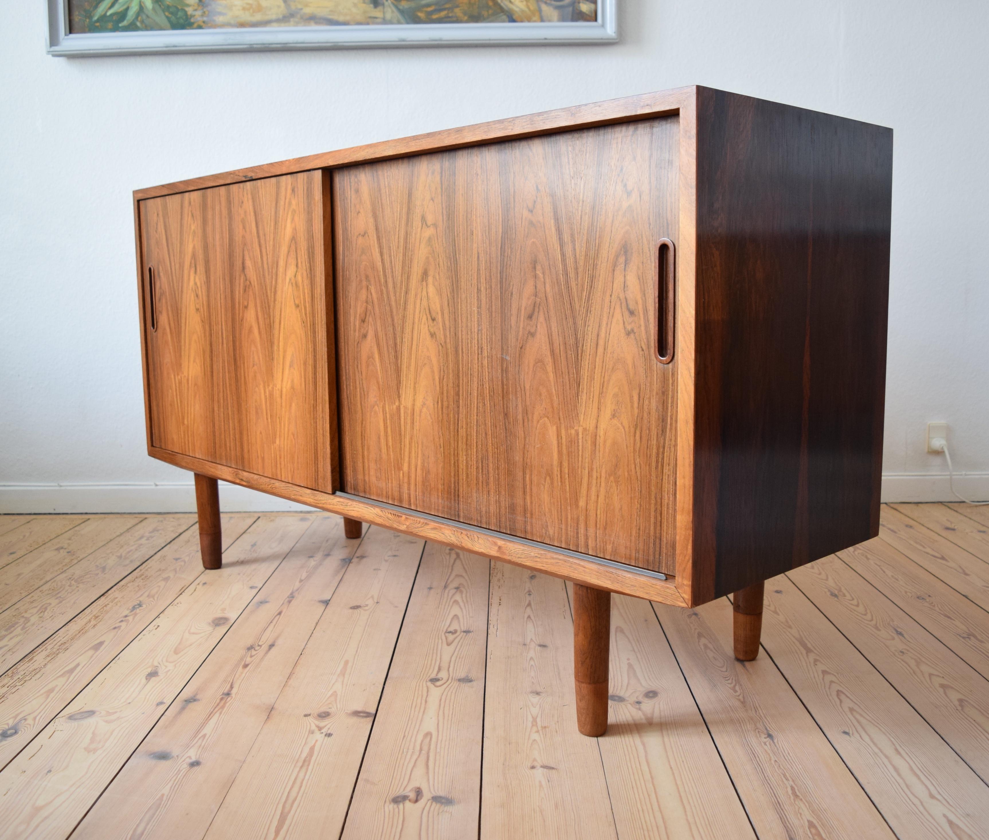 Danish Rosewood Sideboard by Carlo Jensen for Poul Hundevad, 1960s 2