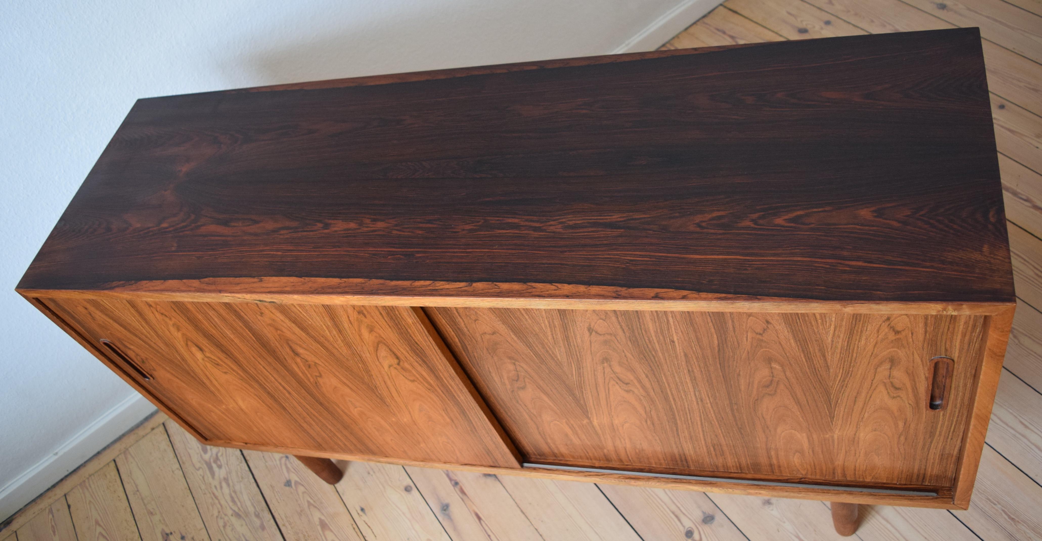 Danish Rosewood Sideboard by Carlo Jensen for Poul Hundevad, 1960s 4