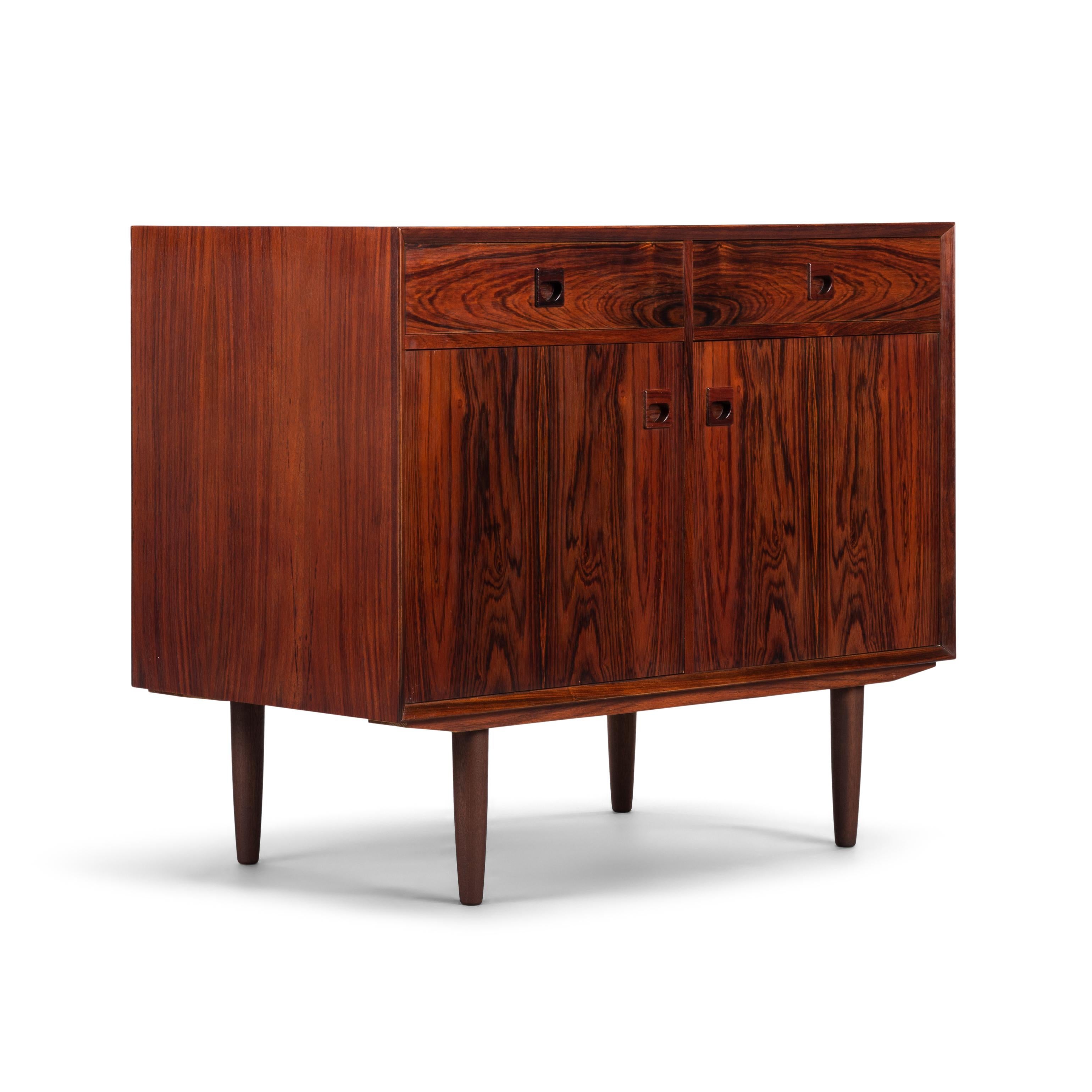 Mid-Century Modern Danish Rosewood Sideboard by E. Brouer for Brouer Møbelfabrik, 1960s