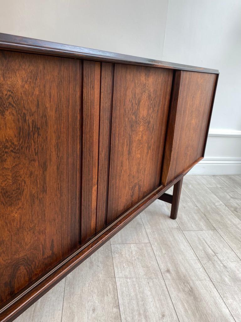 Mid-Century Modern Danish Rosewood Sideboard by E. W. Bach for Sejling Skabe, 1960s