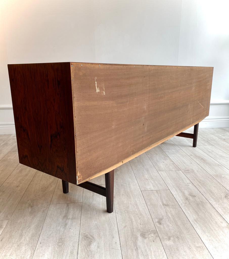 Danish Rosewood Sideboard by E. W. Bach for Sejling Skabe, 1960s In Good Condition In London, GB