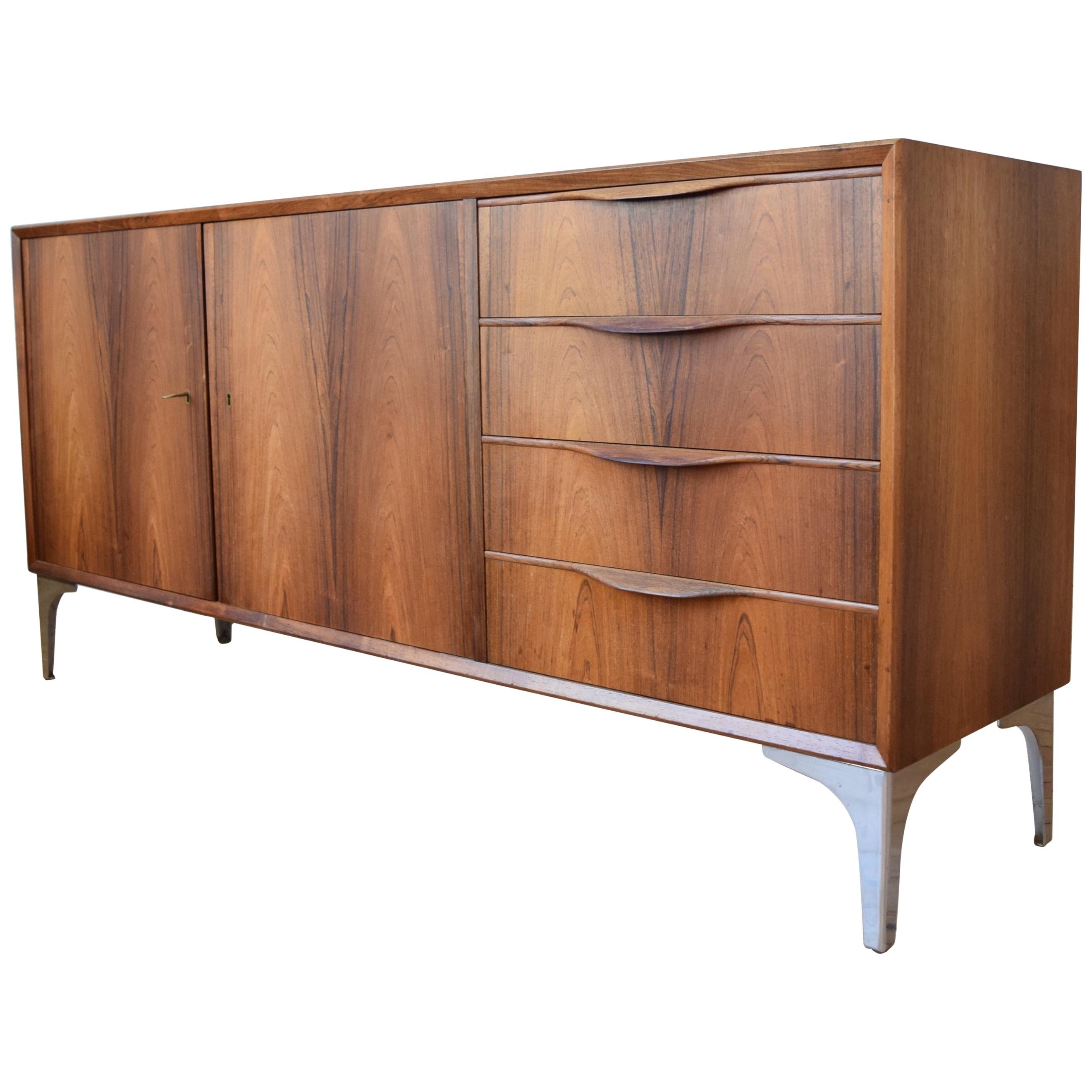 Danish Rosewood Sideboard by Erling Torvits, 1960s