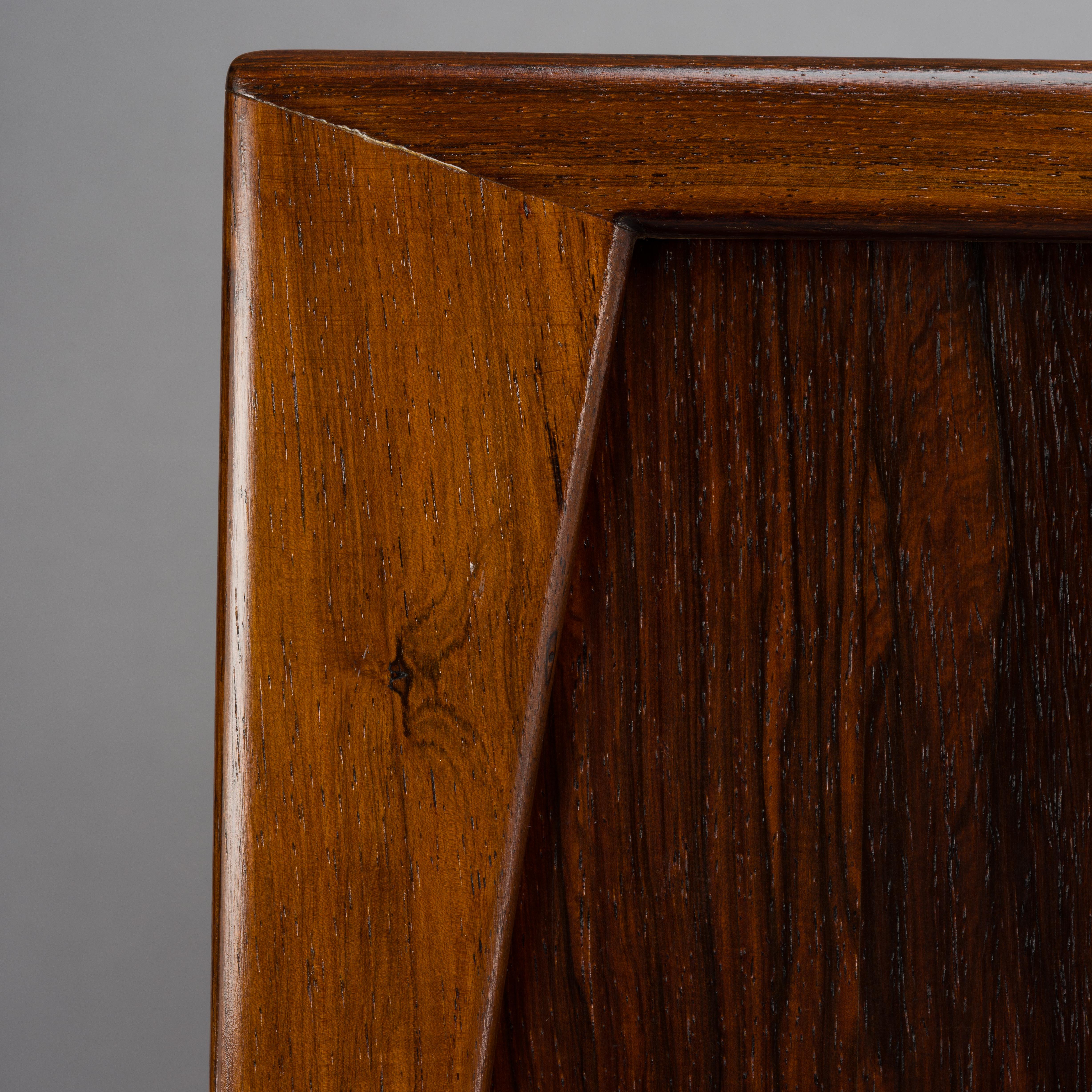 Veneer Danish Sideboard by Henning Kjaernulf for Bruno Hansen, 1960s