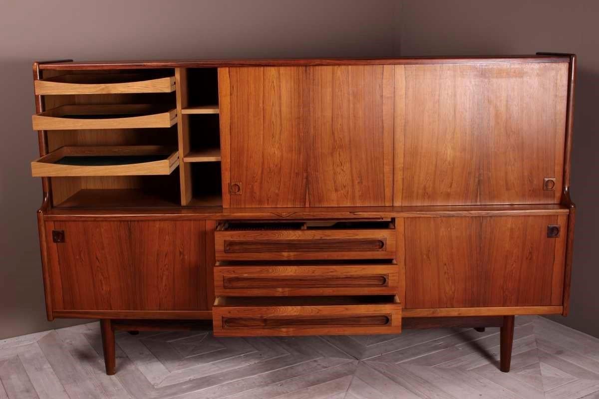 Danese Credenza danese in palissandro di Johannes Andersen in vendita
