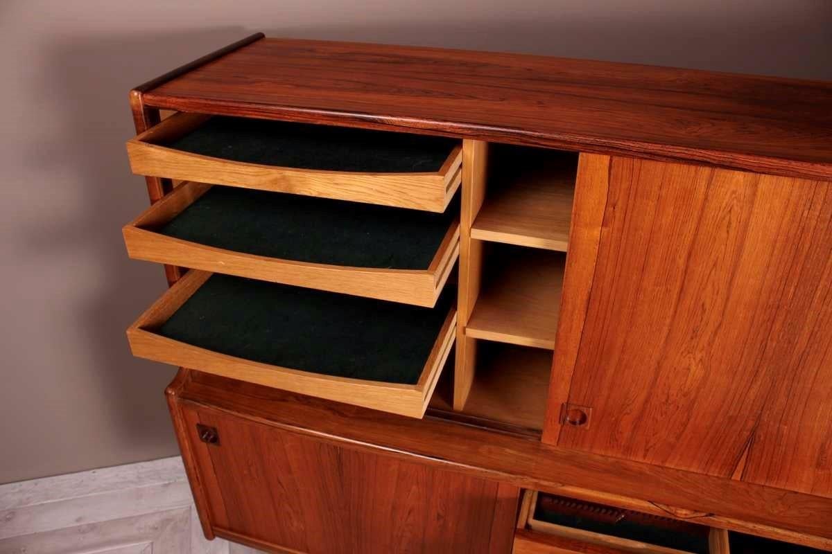 Credenza danese in palissandro di Johannes Andersen In condizioni buone in vendita a London, GB