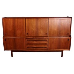 Buffet danois en bois de rose de Johannes Andersen