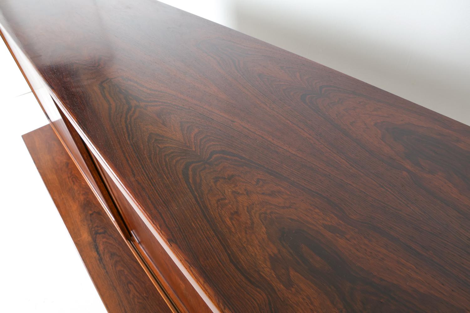 Dänisches Palisander-Sideboard von Kai Kristiansen, ca. 1960er Jahre im Angebot 8