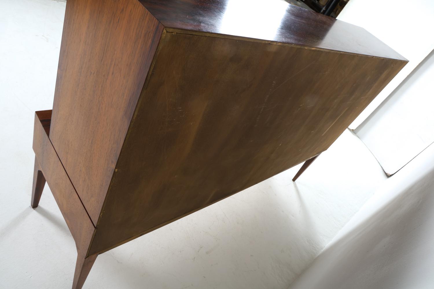 Dänisches Palisander-Sideboard von Kai Kristiansen, ca. 1960er Jahre im Angebot 9