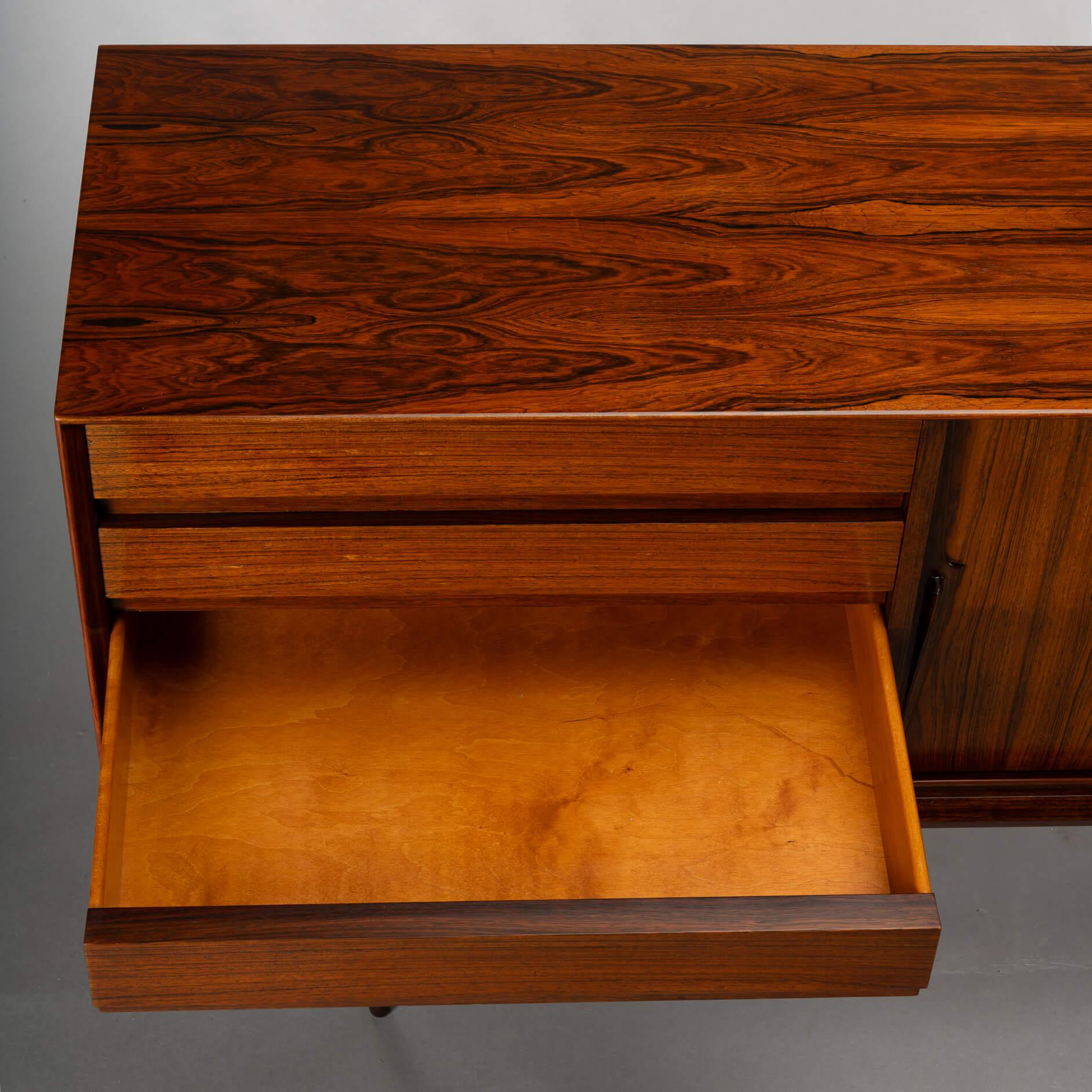 Danish Rosewood Sideboard Model No. 18 by Gunni Omann for Omann Jun, 1960s 9