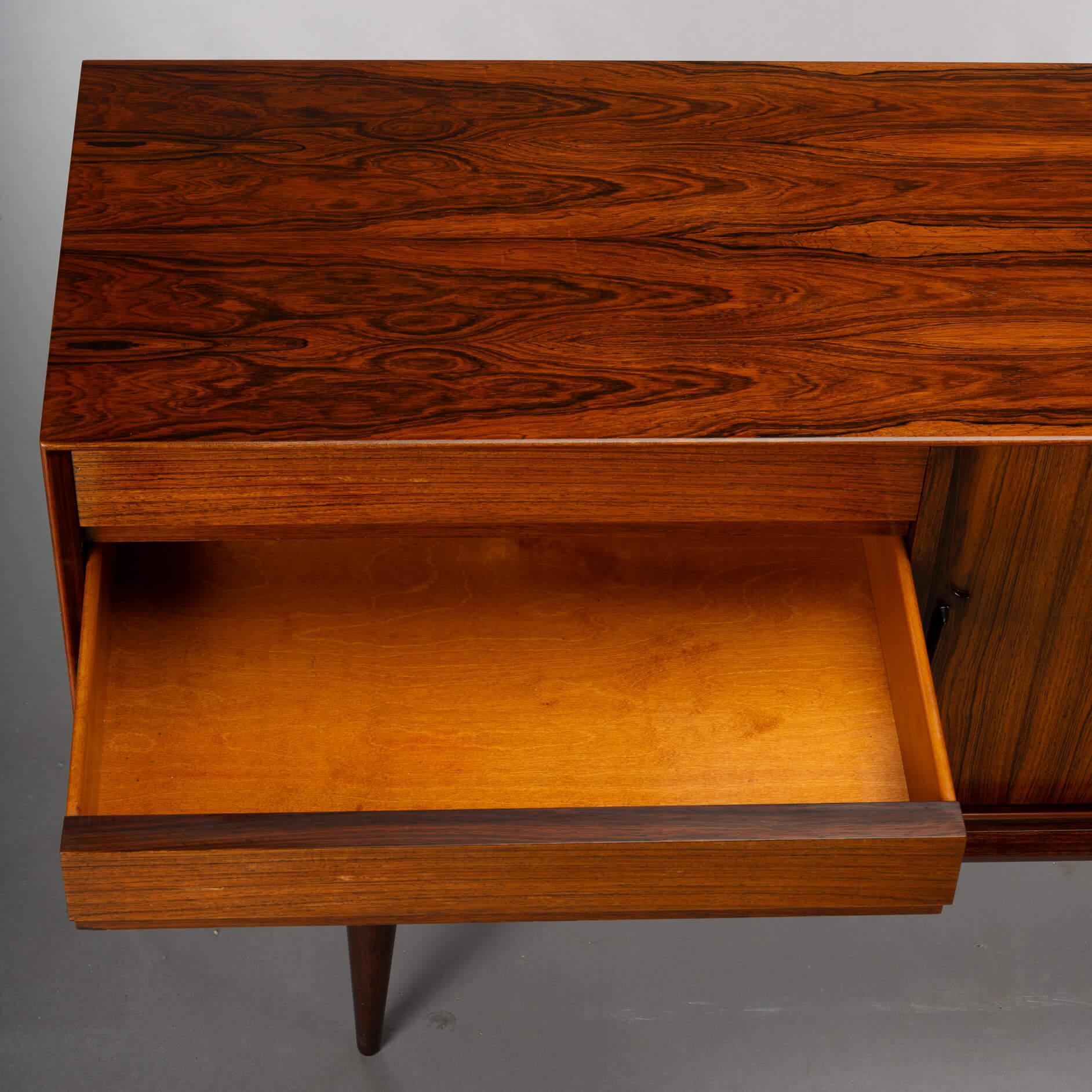 Danish Rosewood Sideboard Model No. 18 by Gunni Omann for Omann Jun, 1960s 10