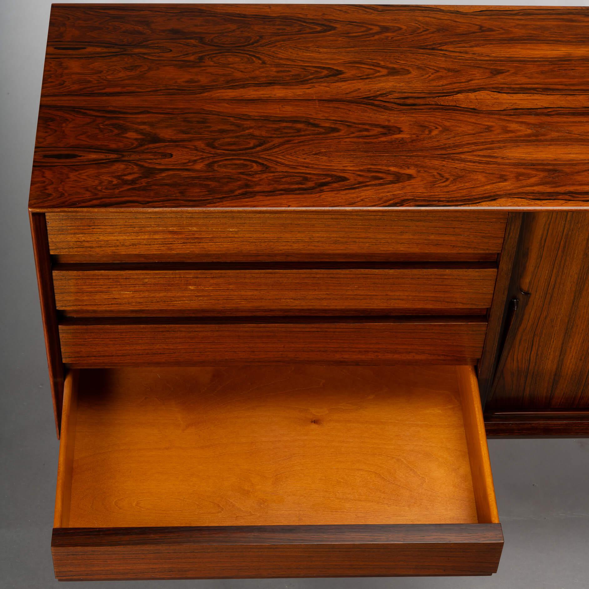 Danish Rosewood Sideboard Model No. 18 by Gunni Omann for Omann Jun, 1960s 11