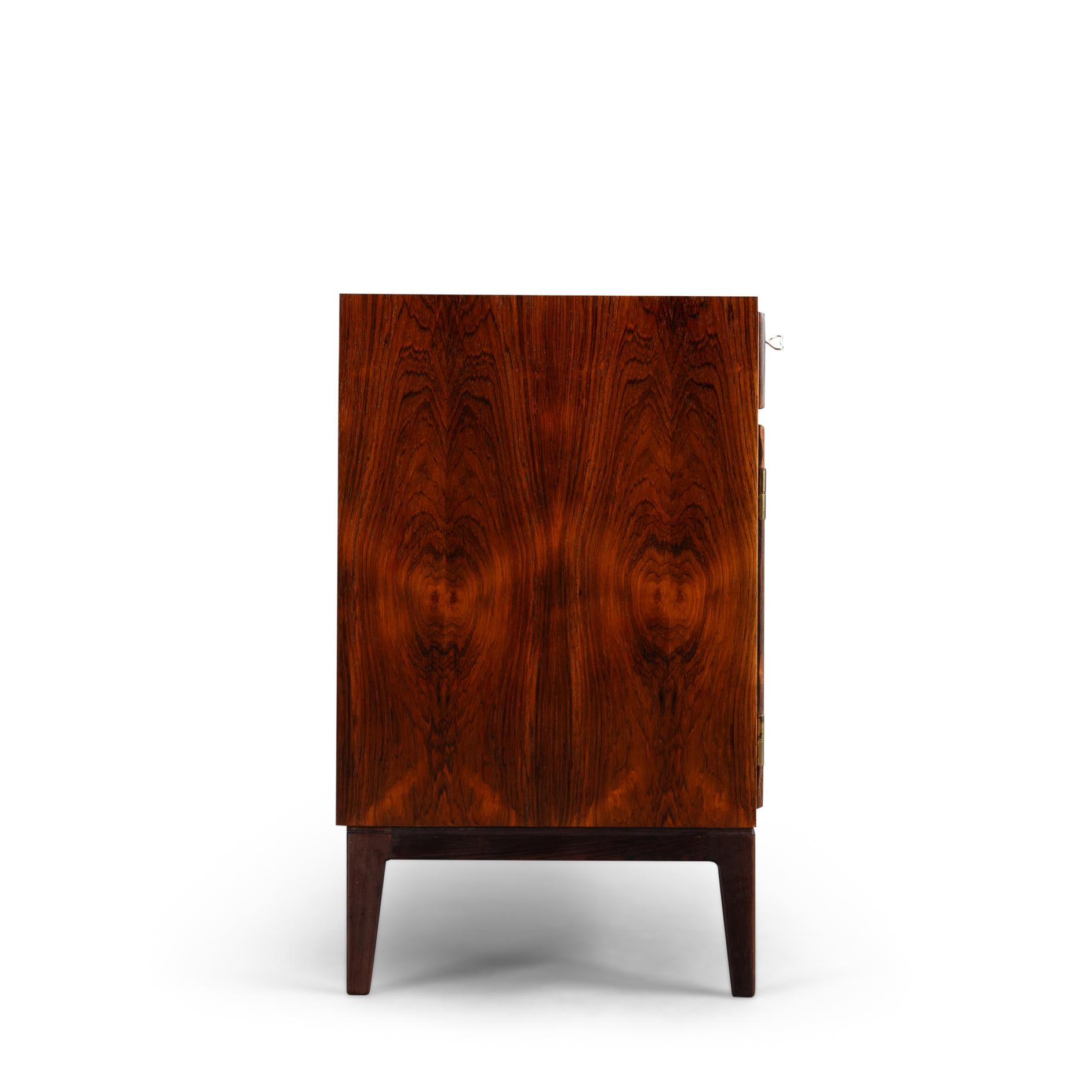 Mid-Century Modern Danish Rosewood Sideboard Model No. 5 by Gunni Omann for Omann Jun, 1960s