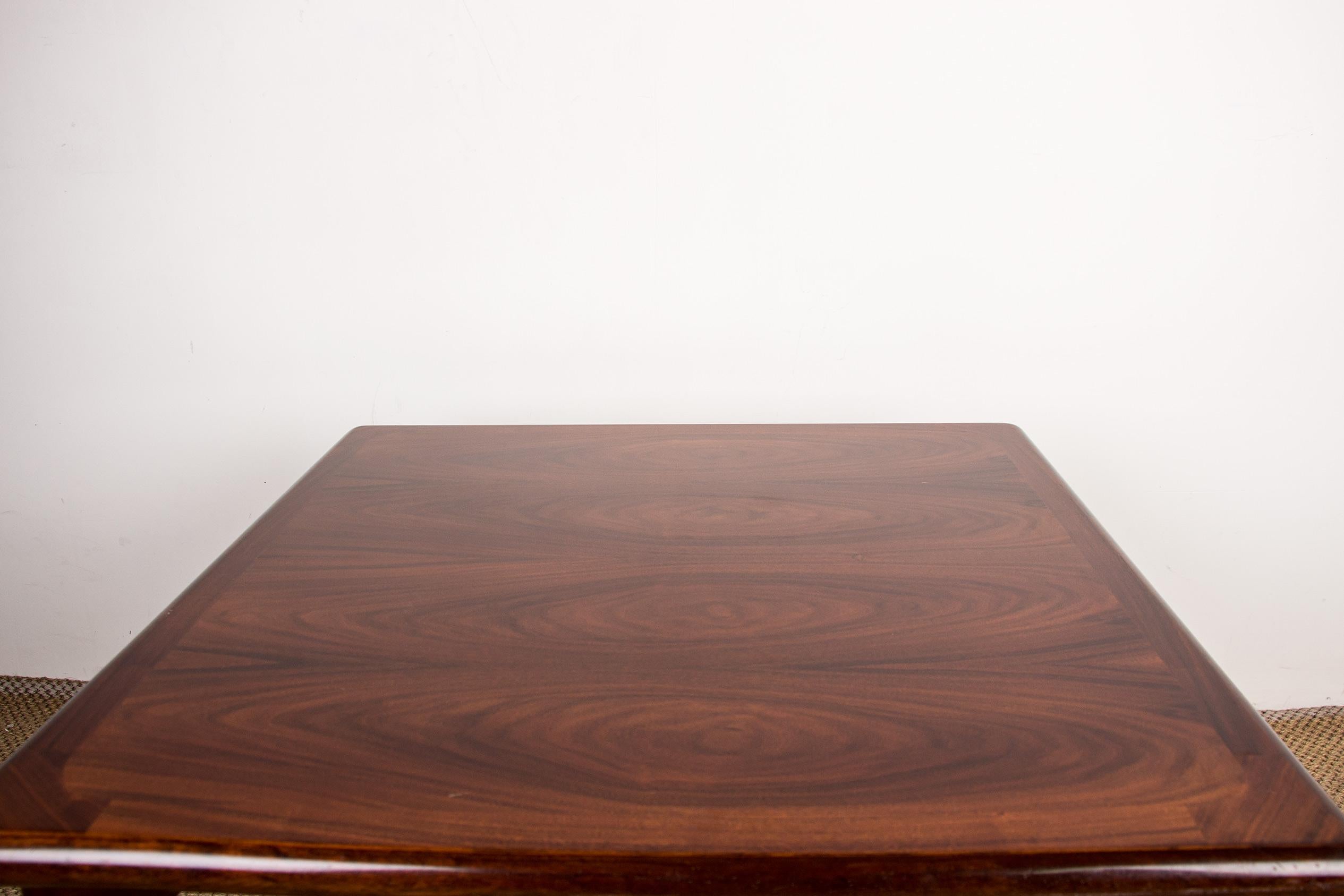 Danish Rosewood Squared Coffee Table from Dyrlund, 1970 4