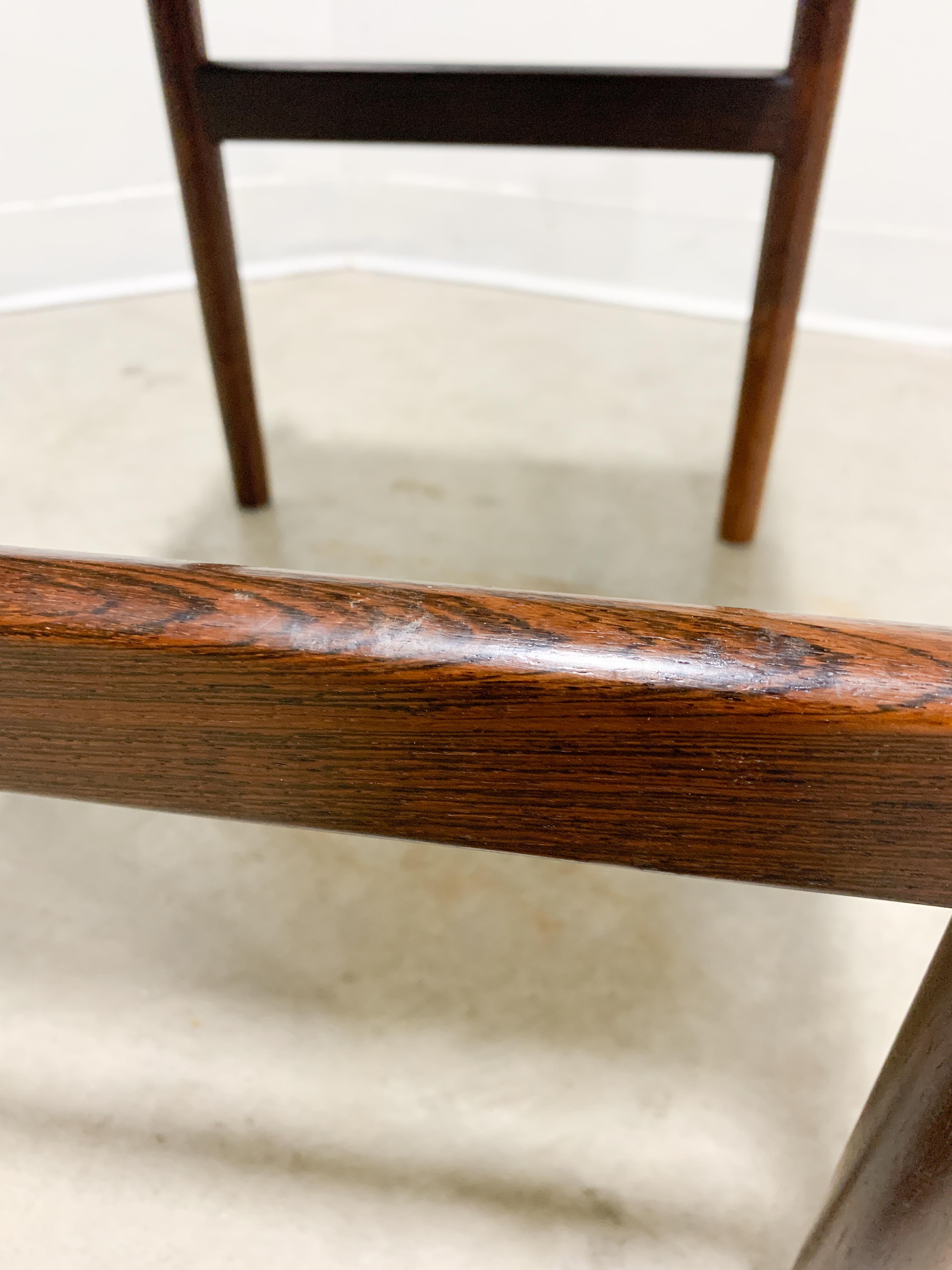 Danish Rosewood Stool by Spottrup 2