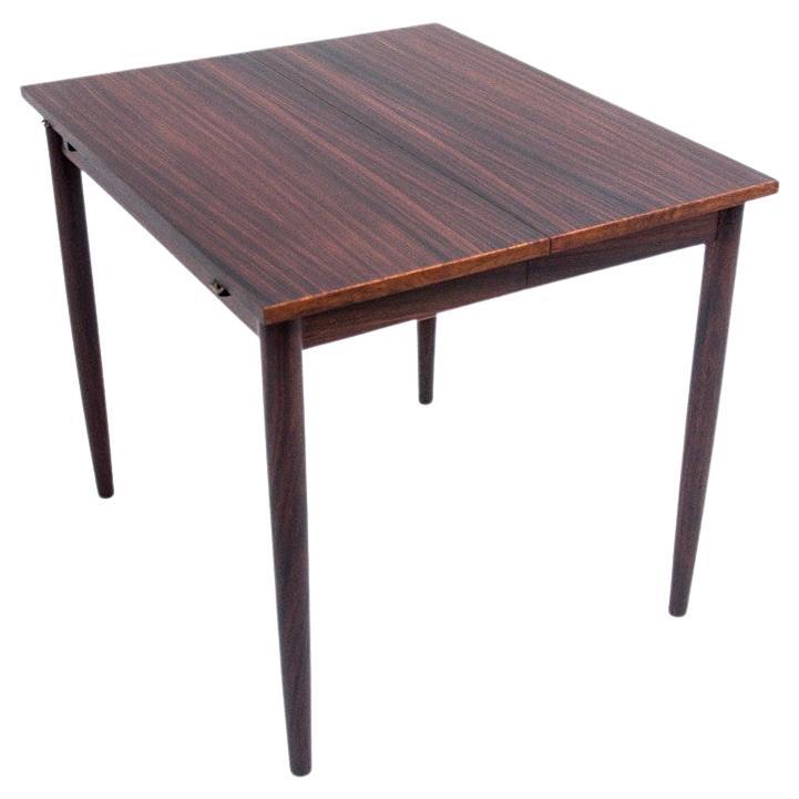 Danish rosewood table, 1960s. For Sale