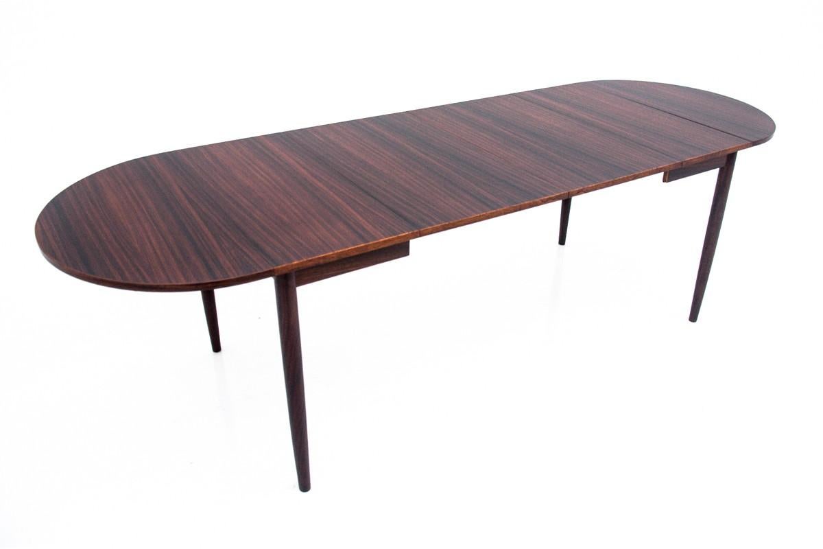 Scandinavian Modern Danish Rosewood Table, 1960s, Renovated For Sale