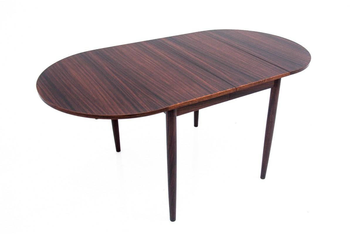 Danish Rosewood Table, 1960s, Renovated For Sale 1