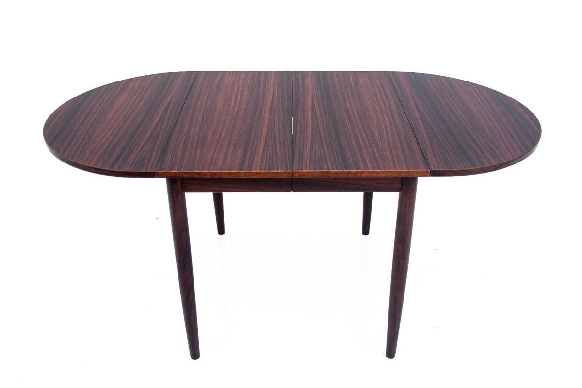 Mid-20th Century Danish Rosewood Table, 1960s, Renovated For Sale