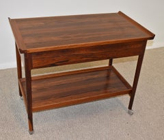 Carro danés de palisandro para bar de Torbjorn Afdal para Bruksbo