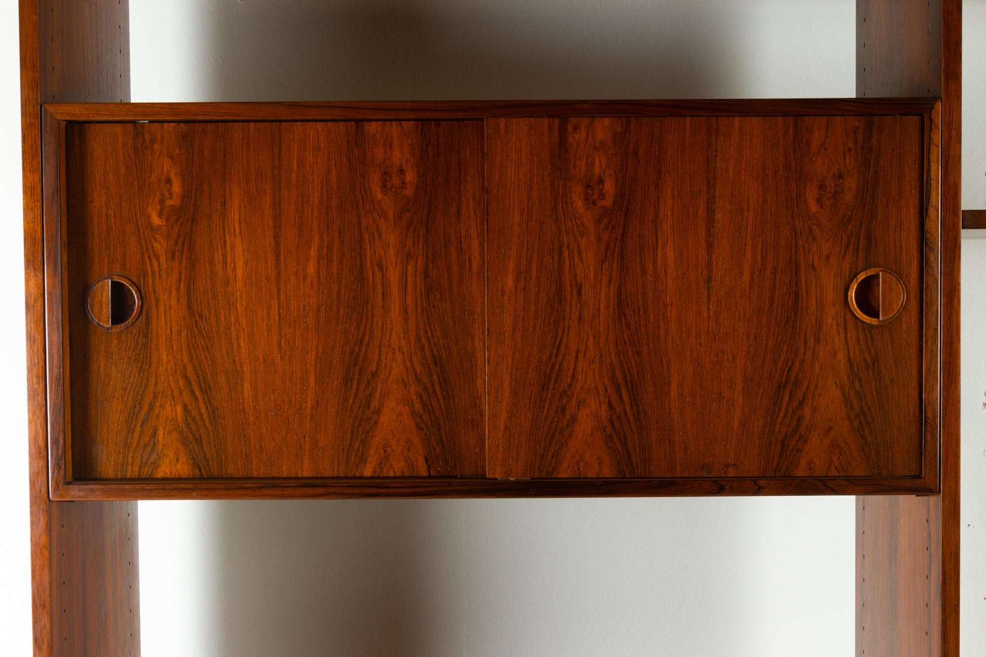 Danish Rosewood Wall Unit by HG Furniture 1960s 5