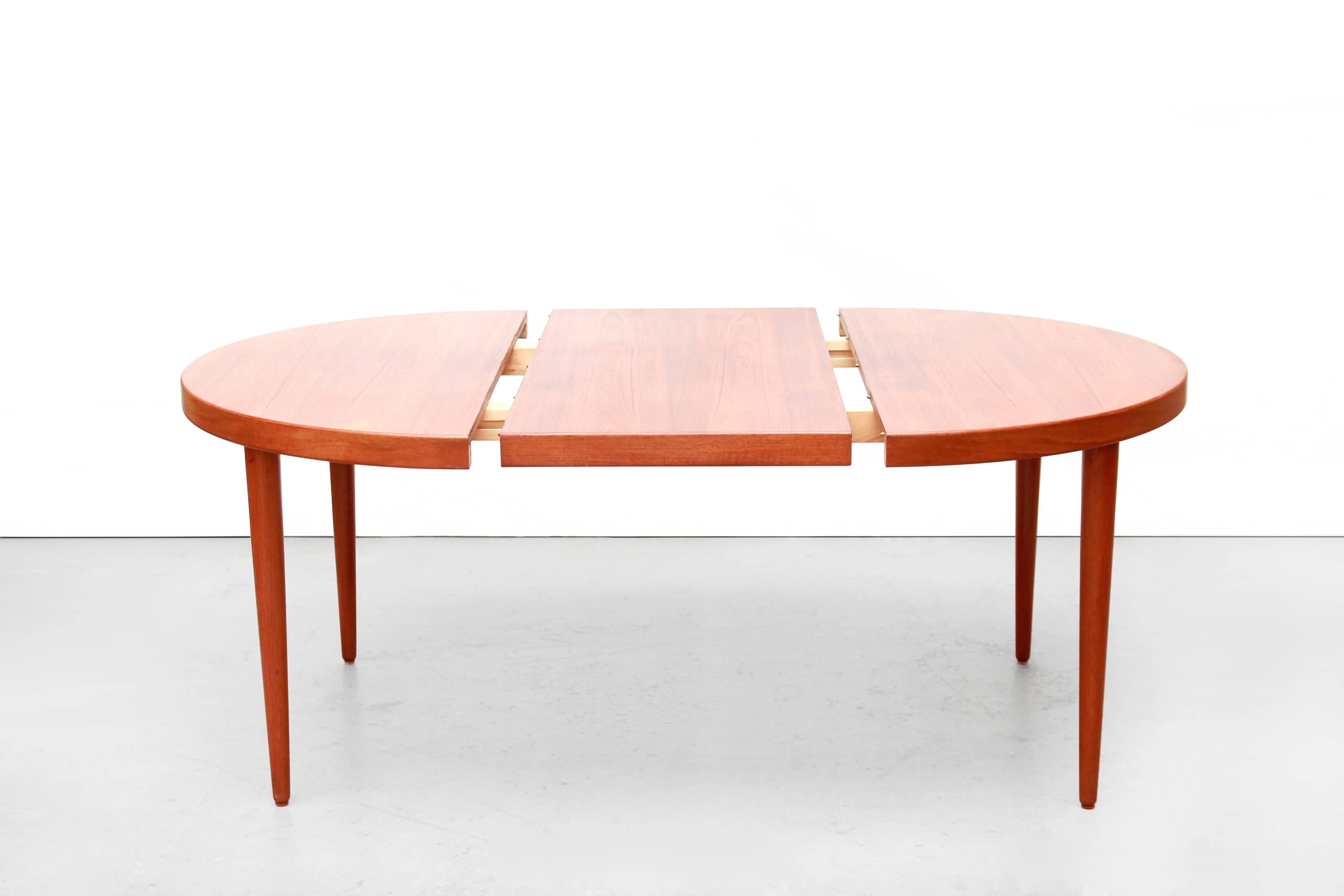 danish round dining table