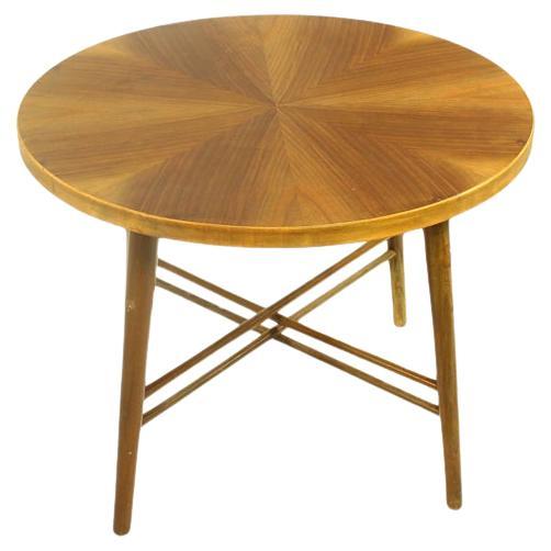 Danish Round Coffee Table, 1970s For Sale