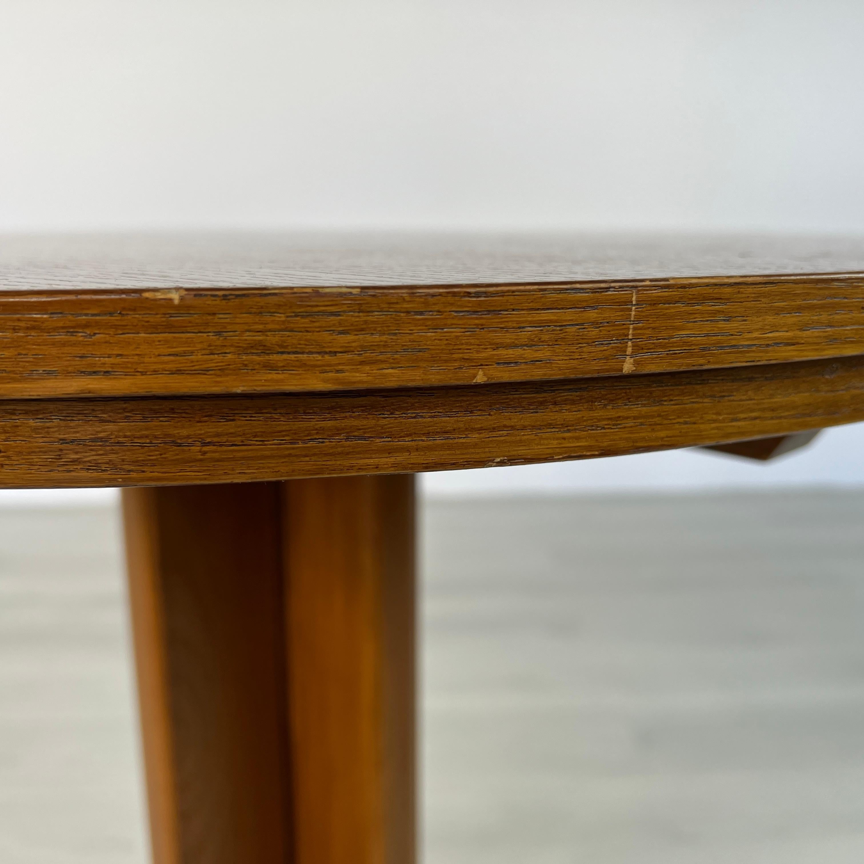Legno Tavolino rotondo danese in vendita