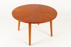 Danish Round Teak Coffee Table by Holger Georg Jensen, 1960s