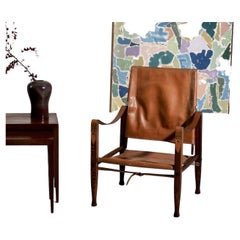 Fauteuil safari danois, vers 1960