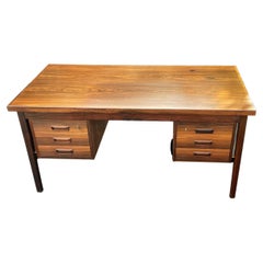 Vintage Danish Santos Rosewood Mid Century Desk