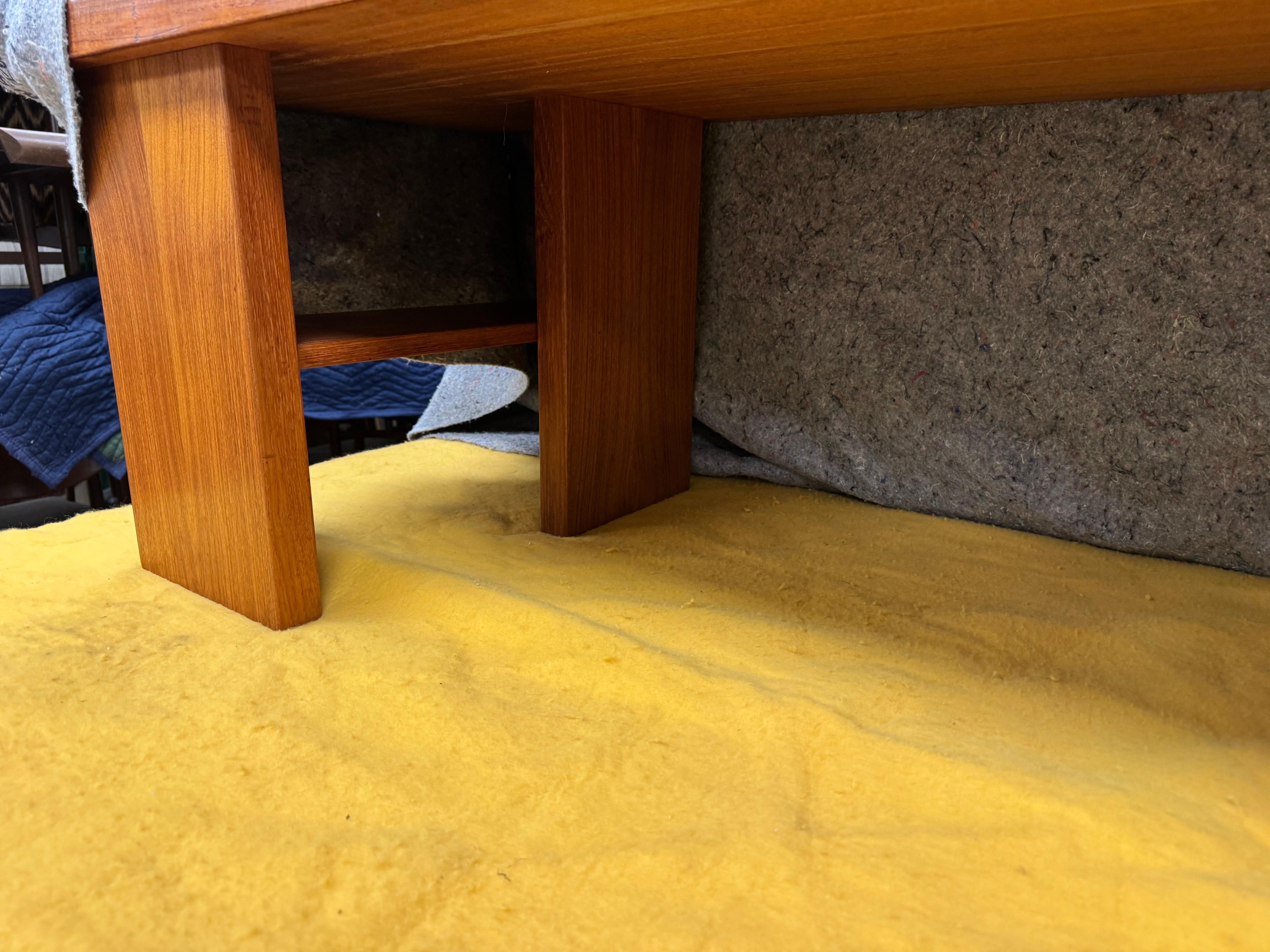 Danish/Scandanavian Modern Teak Multi Level Coffee Table In condizioni buone in vendita a Wilmington, DE
