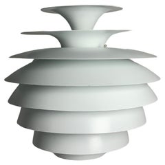 Danish Scandinavian artichoke "Barcelona" hanging pendant lamp by Bent Karlby, 1