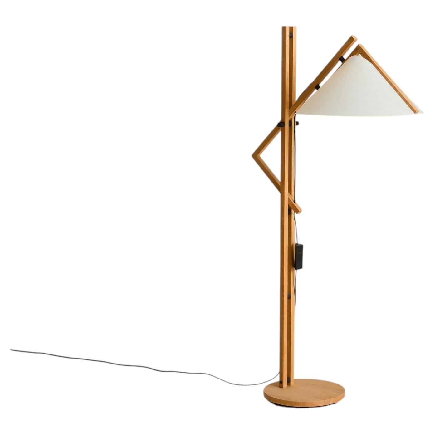 Danish Scandinavian Modern Floor Lamp Attributed to Domus, 1970s