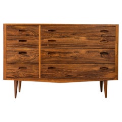 Danish Scandinavian Modern Midcentury Rosewood Chest of Drawers