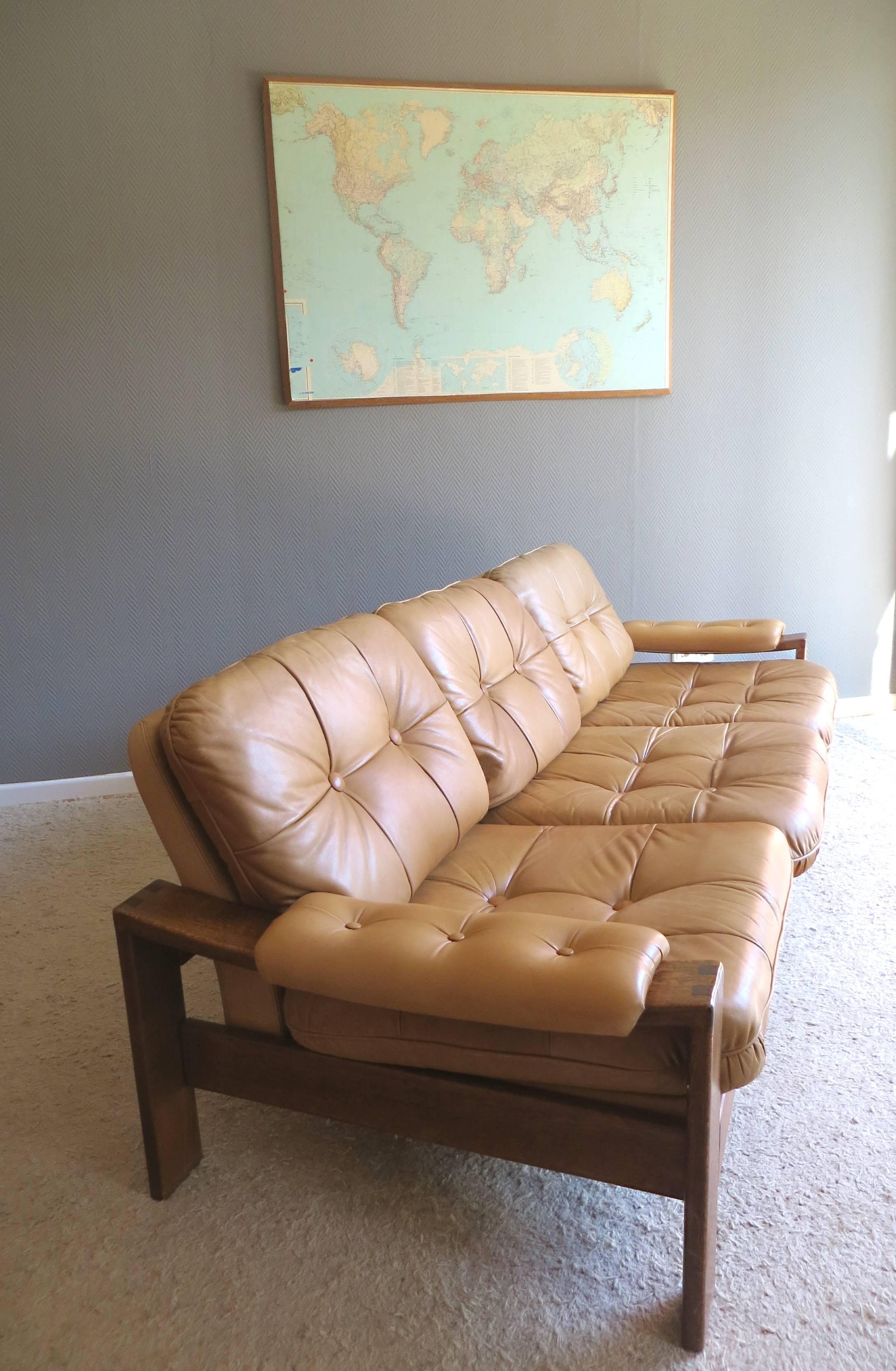 cottage leather sofa