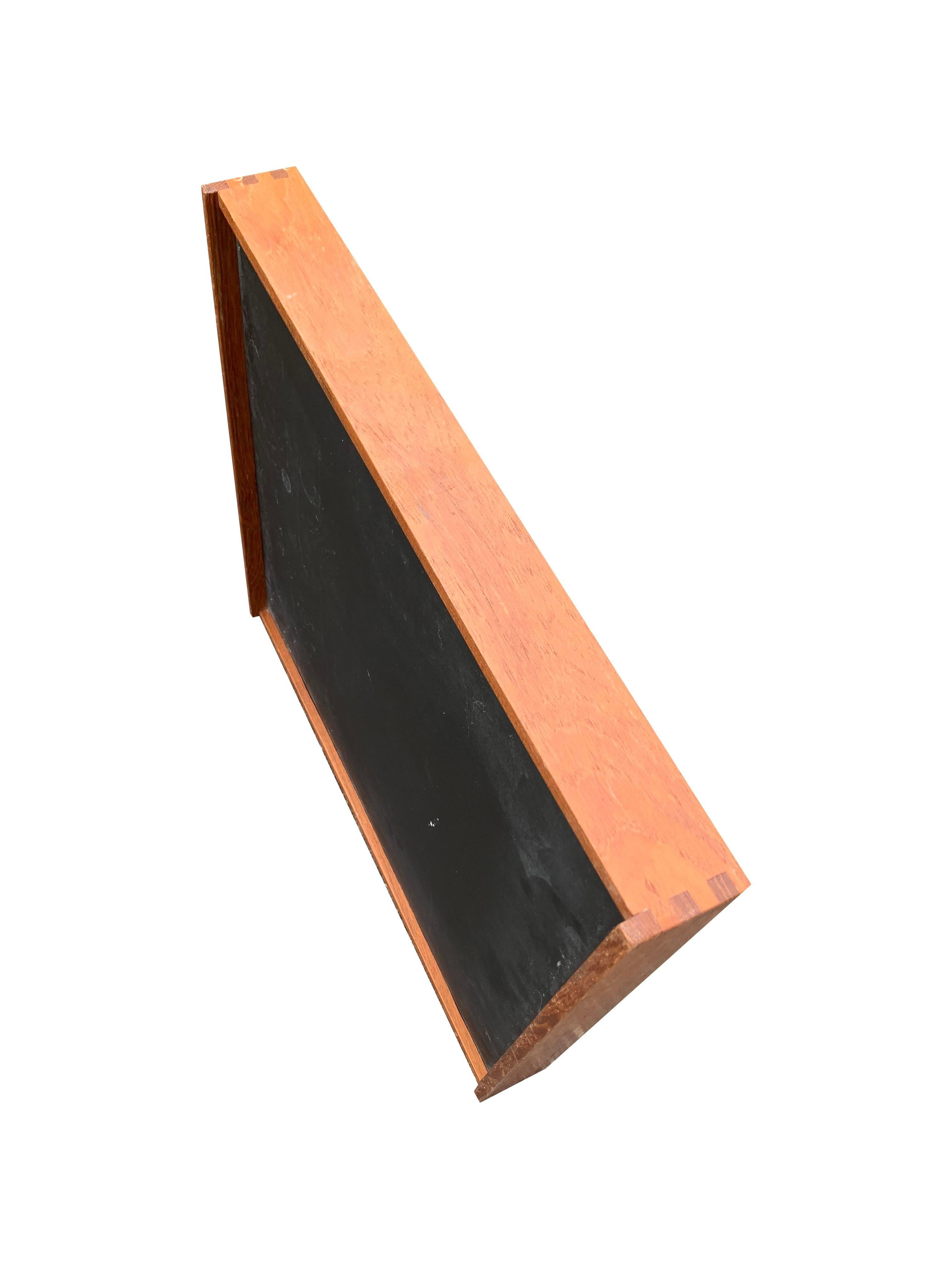 Carrito de Té o Bar Escandinavo Danés de Madera de Teca con Bandeja de Servicio Extraíble en venta 2