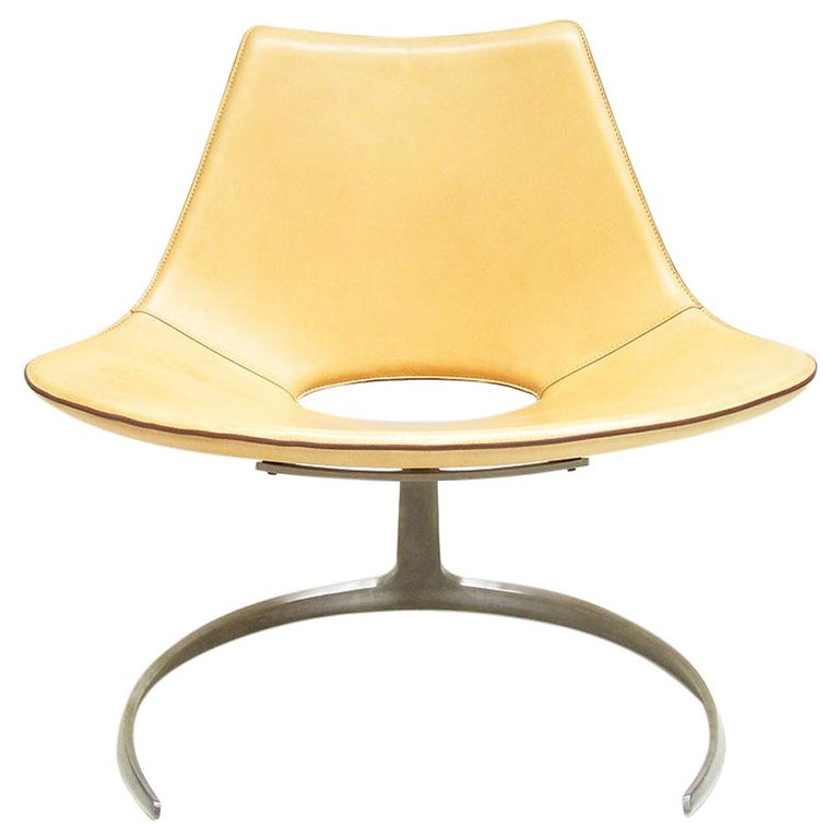 Danish Scimitar Chair by Preben Fabricius and Jørgen Kastholm for Bo Ex For  Sale at 1stDibs