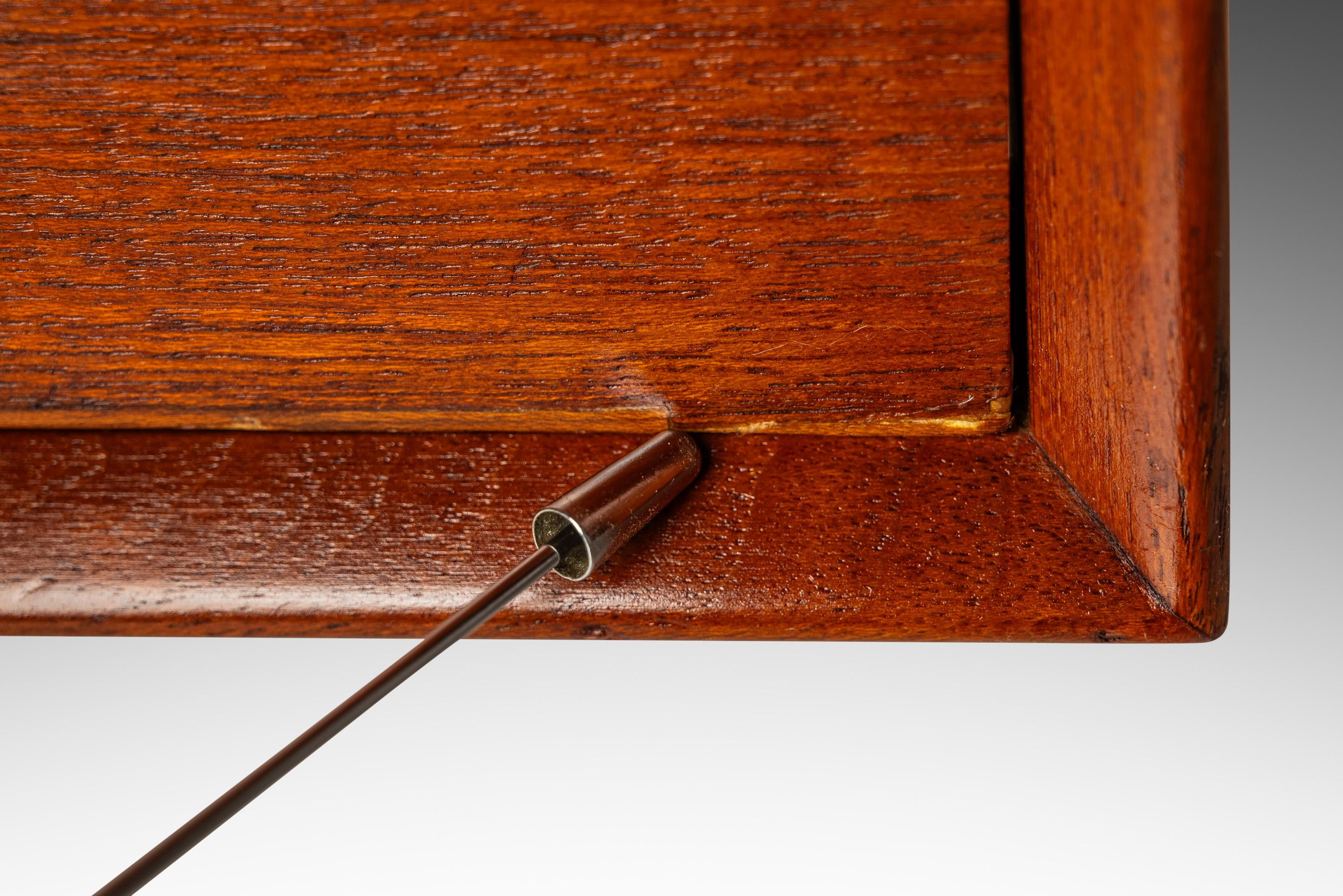 Danish Sculpted Executive Desk by Arne Vodder for H.P. Hansen, Denmark, c. 1960s 6