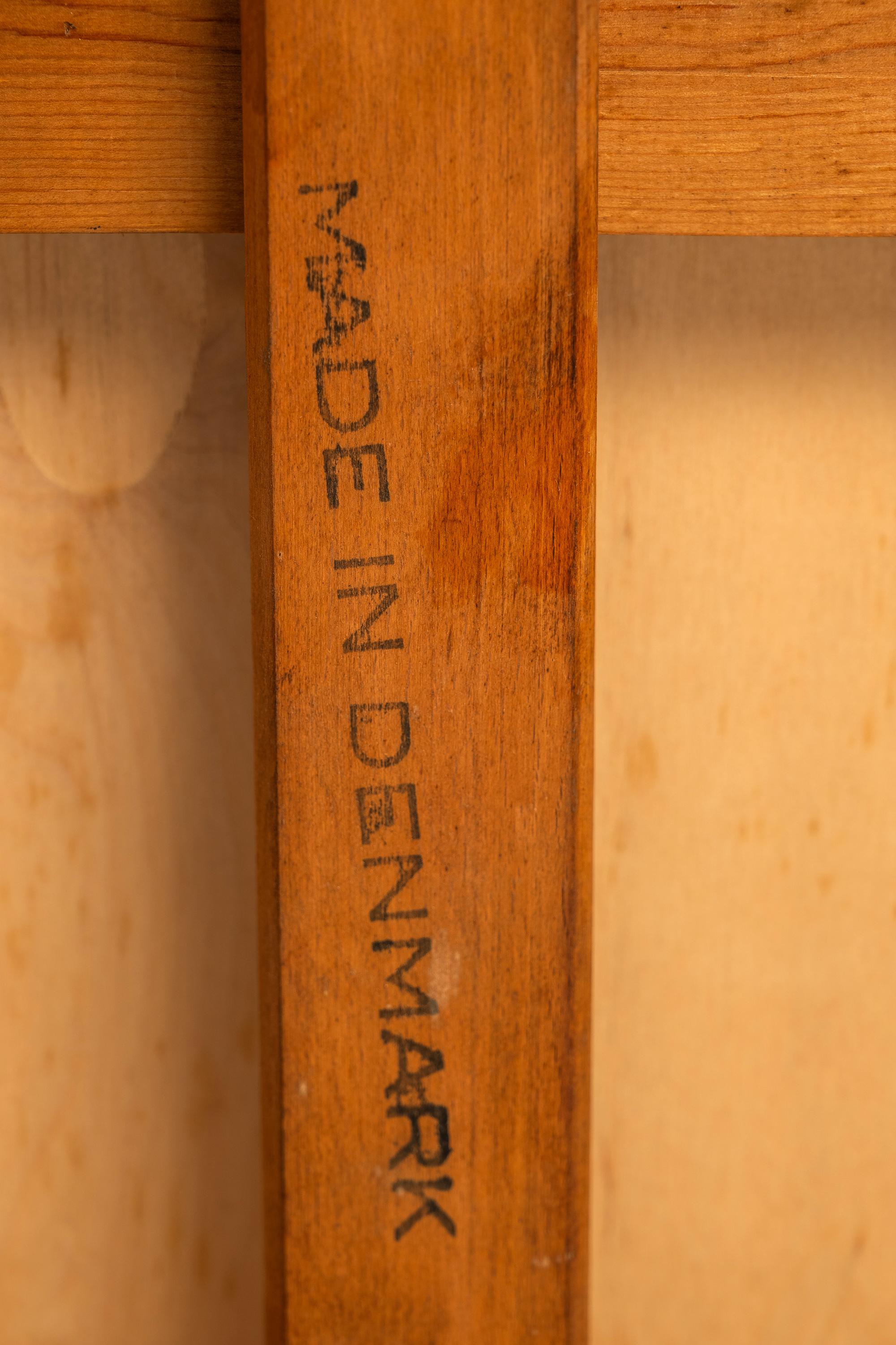Danish Sculpted Executive Desk by Arne Vodder for H.P. Hansen, Denmark, c. 1960s 7