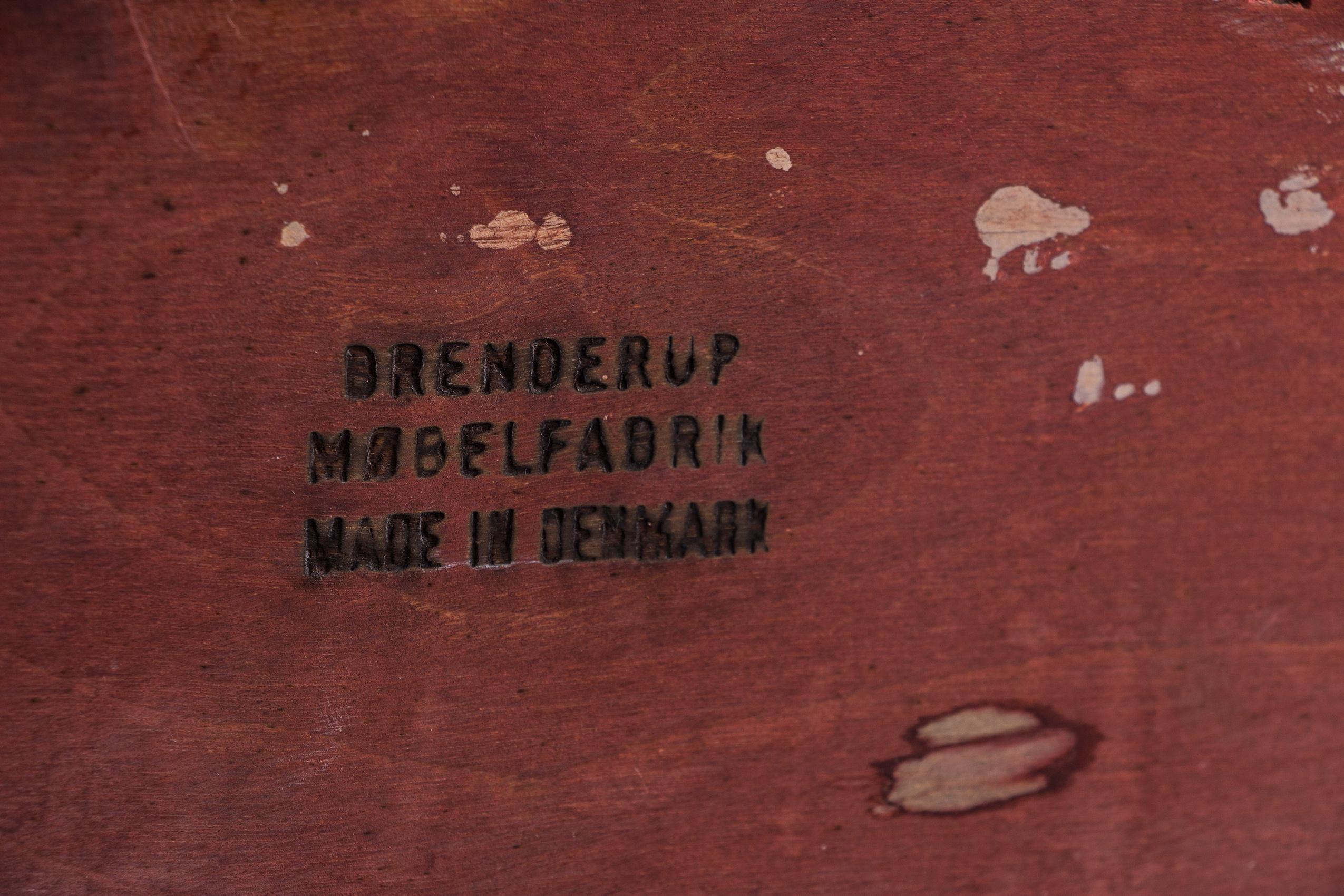 Danish Secretary in  Rosewood, Arne Wahl Iversen for Branderup Mobelfabrik 196O. For Sale 14