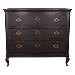 Danish Serpentine Commode