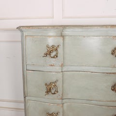 Danish Serpentine Front Commode