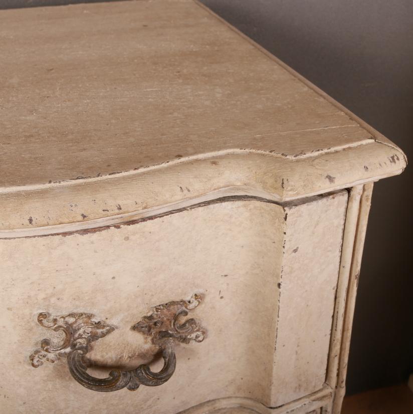 Danish Serpentine Front Commode For Sale 1