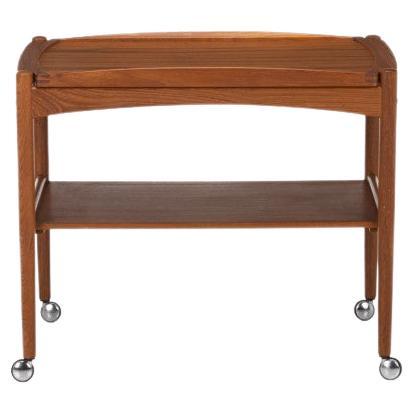 Danish Serving Trolley by Poul Hundevad for Hundevad 
Co, Denmark, 1960s