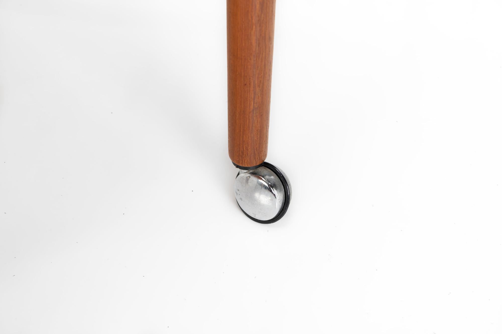 Danish Serving Trolley by Poul Hundevad for Hundevad & Co, Denmark 1