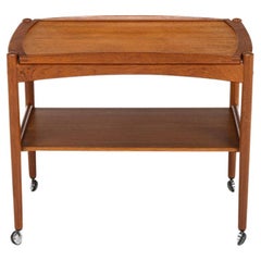 Carrello da portata danese di Poul Hundevad per Hundevad & Co.