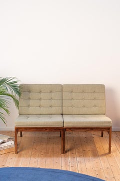 Danish Set of 2 Moduline Lounge Chairs by Ole Gjerløv-Knudsen & Torben Lind