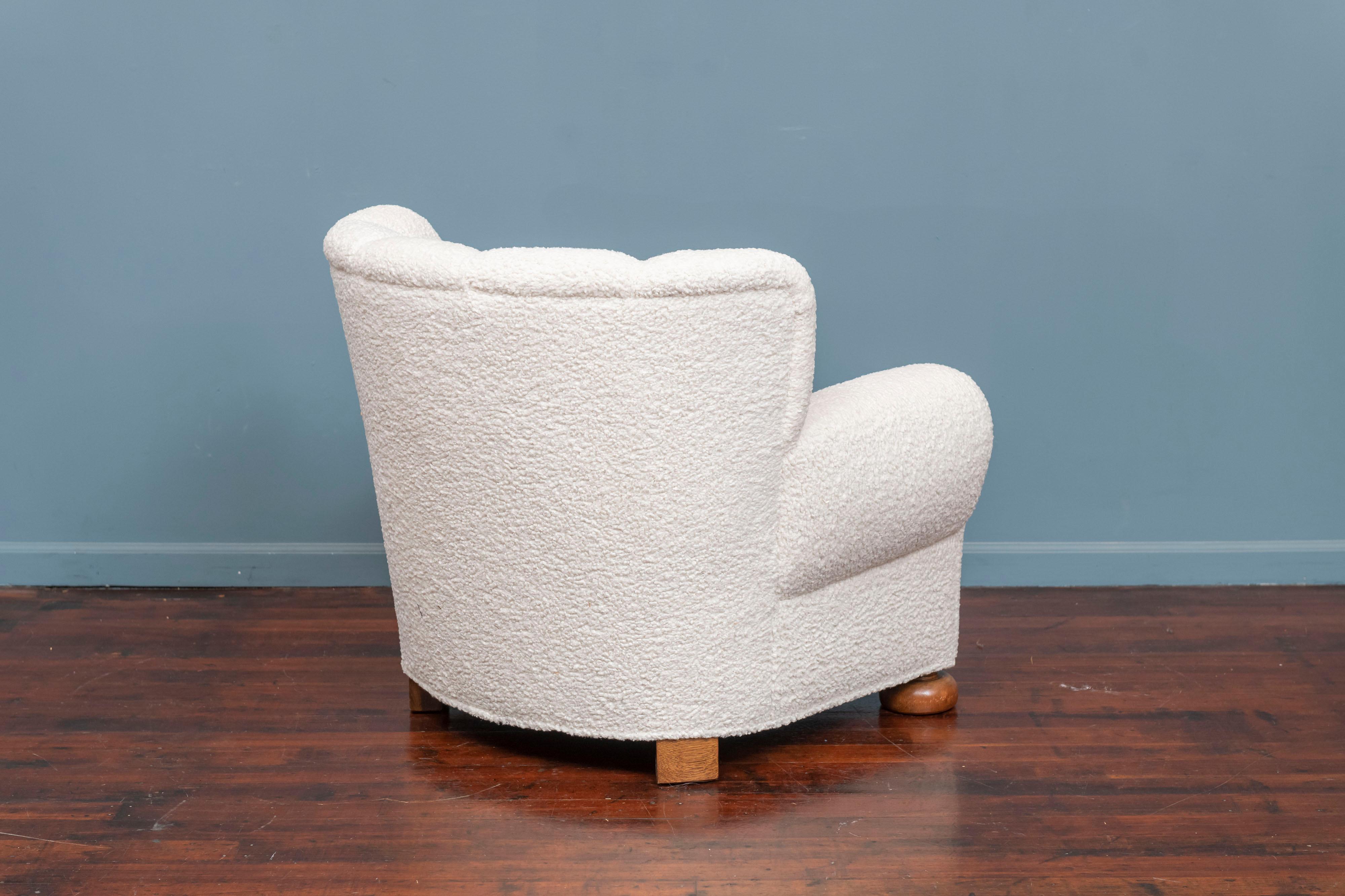Danish Sheepskin Lounge Chair 2